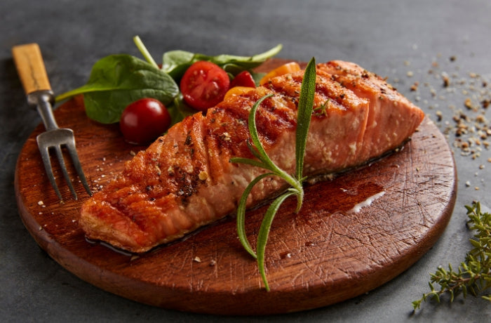 Sous Vide Grilled Salmon