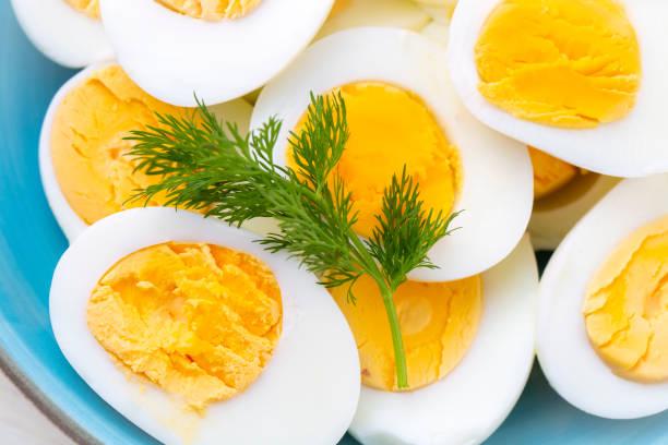 Boiled Sliced Eggs
