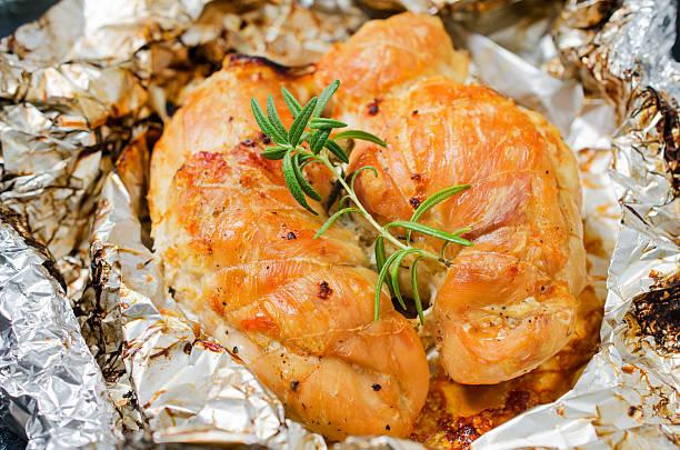 Air Fryer Foil Wrapped Chicken
