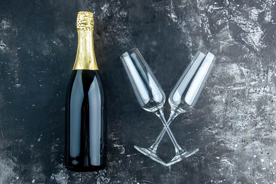 A Bottle of Champagne
