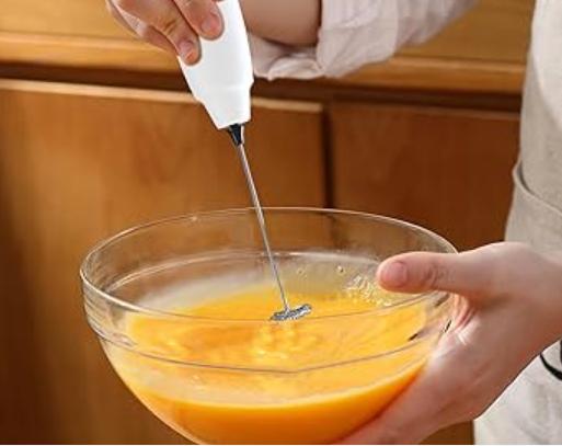 Can i use a milk frother to beat eggs