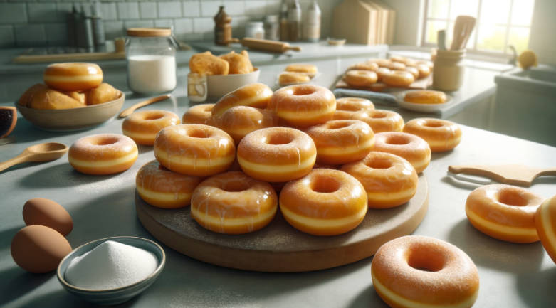 Fried donuts