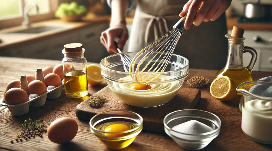 Making mayonnaise at home