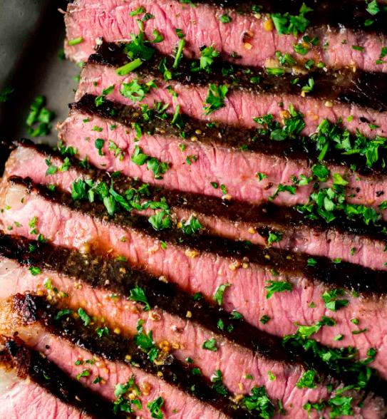 Sous vide london broil