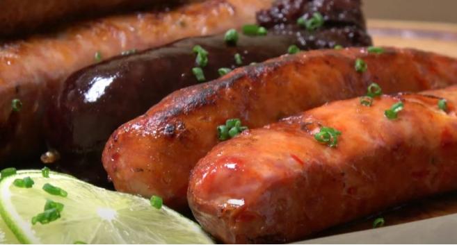 Sous vide sausage