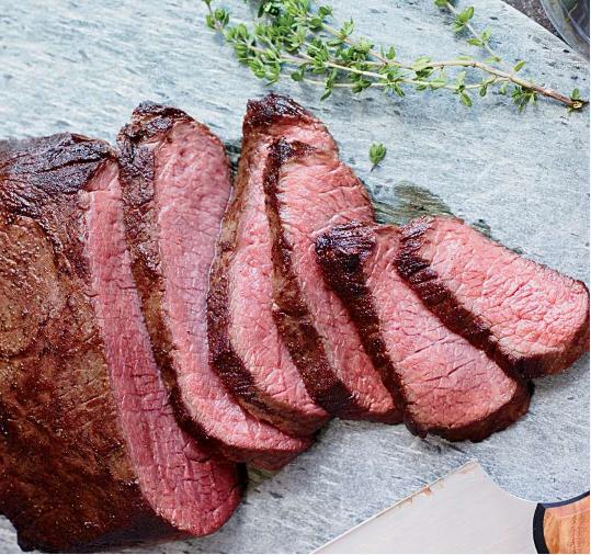 Sous vide sirloin tip roast
