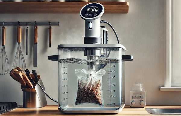 Water displacement method sous vide