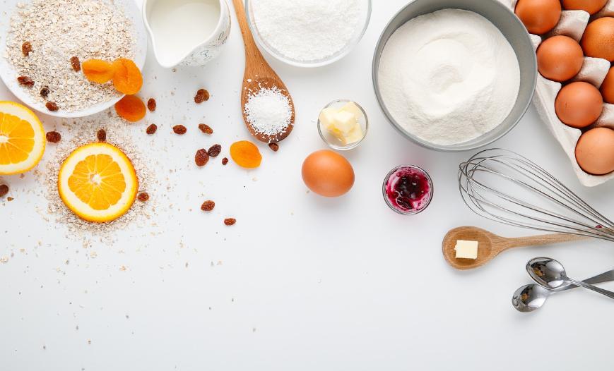 Whisk eggs preparation